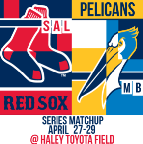 Sox and MB Pelicans April 27-29
